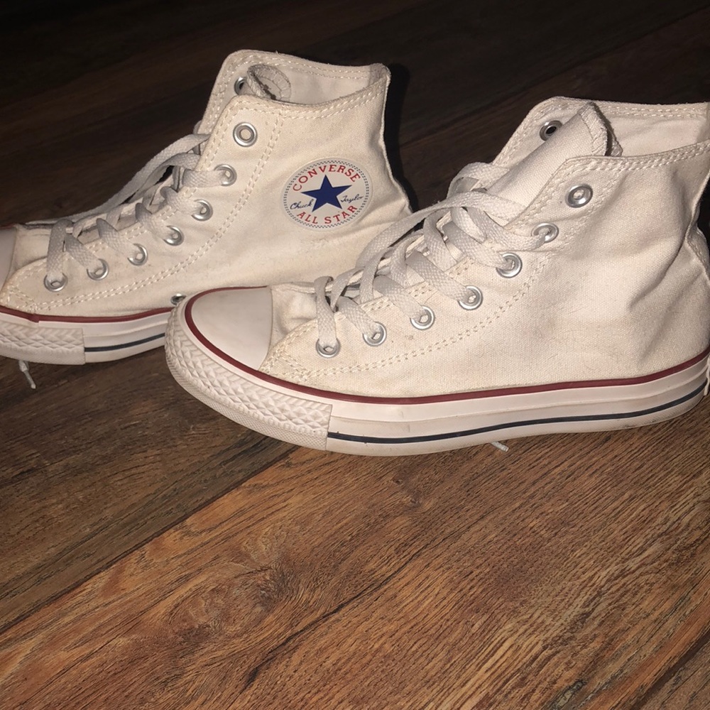 White high top converse